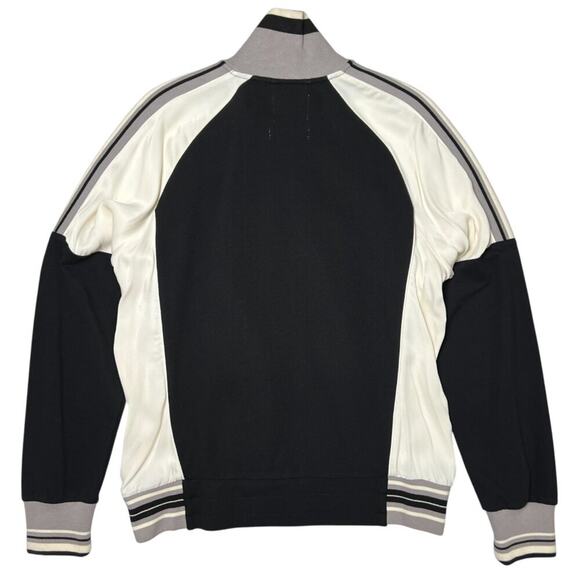 NEW Nicholas Daley Track Jacket SIZE M Black White N.D. Embroidered Portugal NWT - Picture 2 of 12